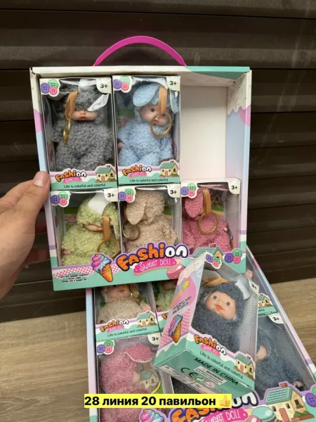 Игрушка Кукла, резина — фото 13