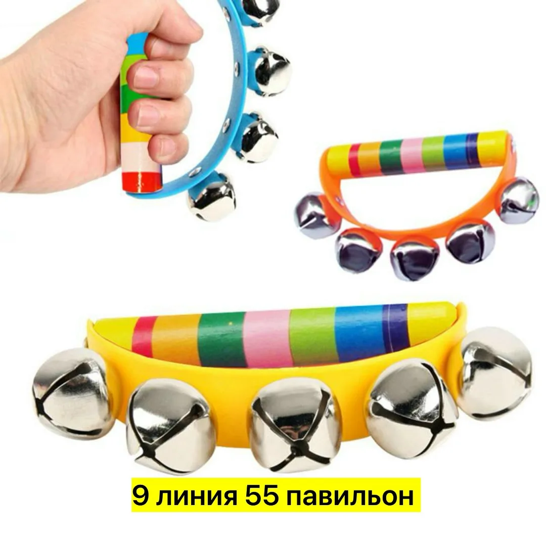 Игрушка-бубенцы из дерева — фото 5