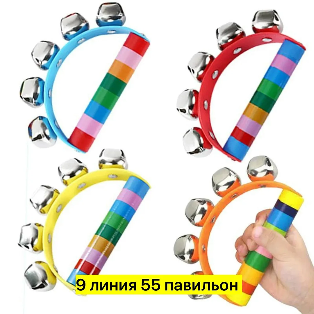 Игрушка-бубенцы из дерева — фото 6