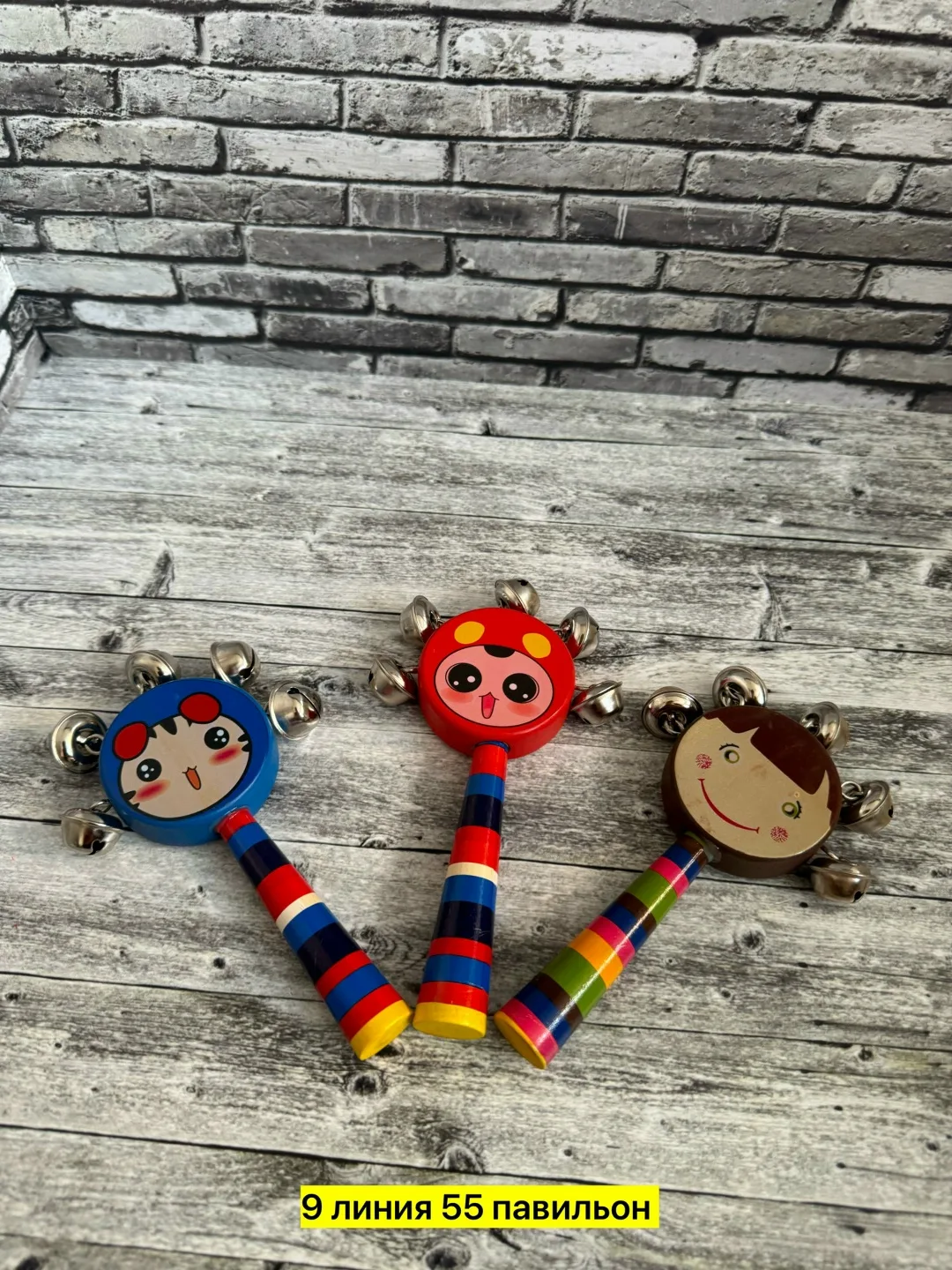 Игрушка-бубенцы из дерева — фото 15