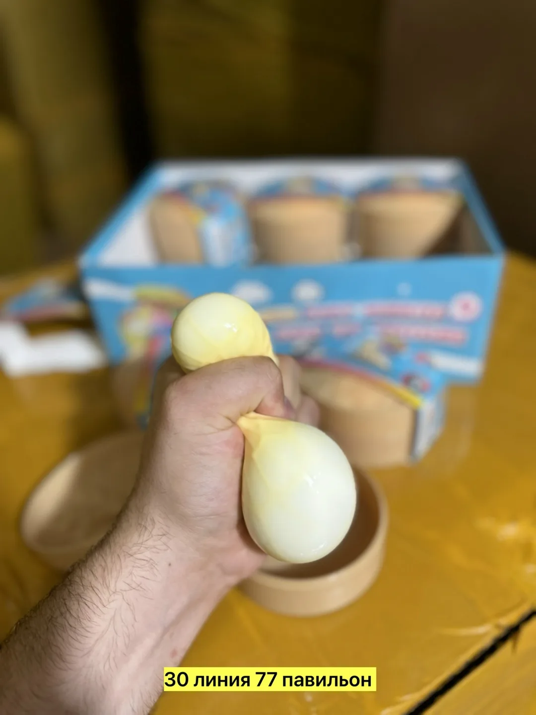Игрушка-хинкали в виде ореха — фото 4