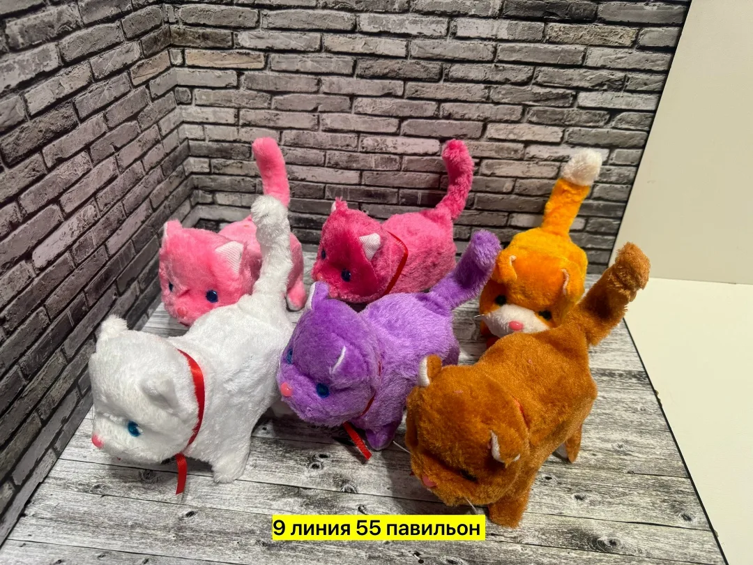 Игрушка-кошка из пластика, которая ходит и издает звуки — фото 4