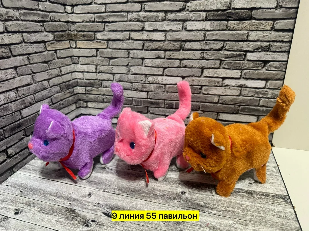 Игрушка-кошка из пластика, которая ходит и издает звуки — фото 6