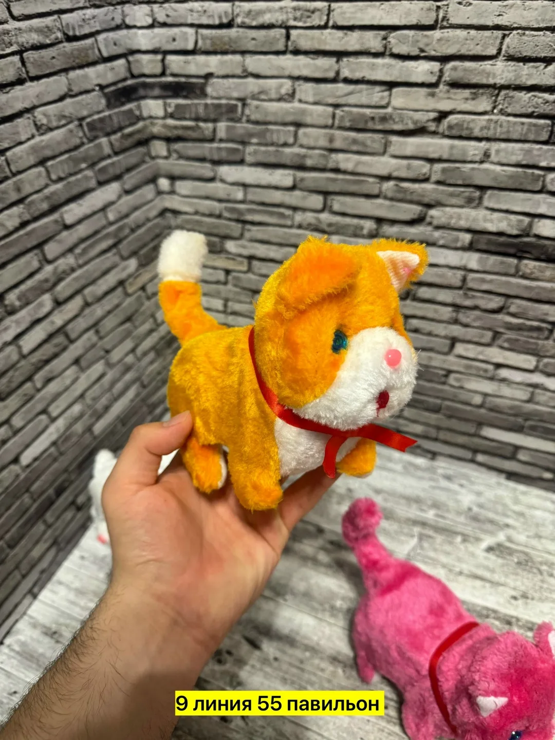 Игрушка-кошка из пластика, которая ходит и издает звуки — фото 7