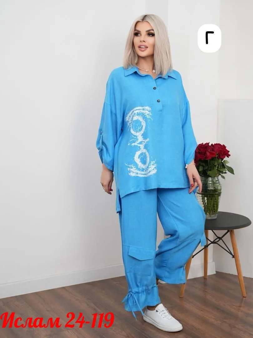 Костюм из льна — фото 3