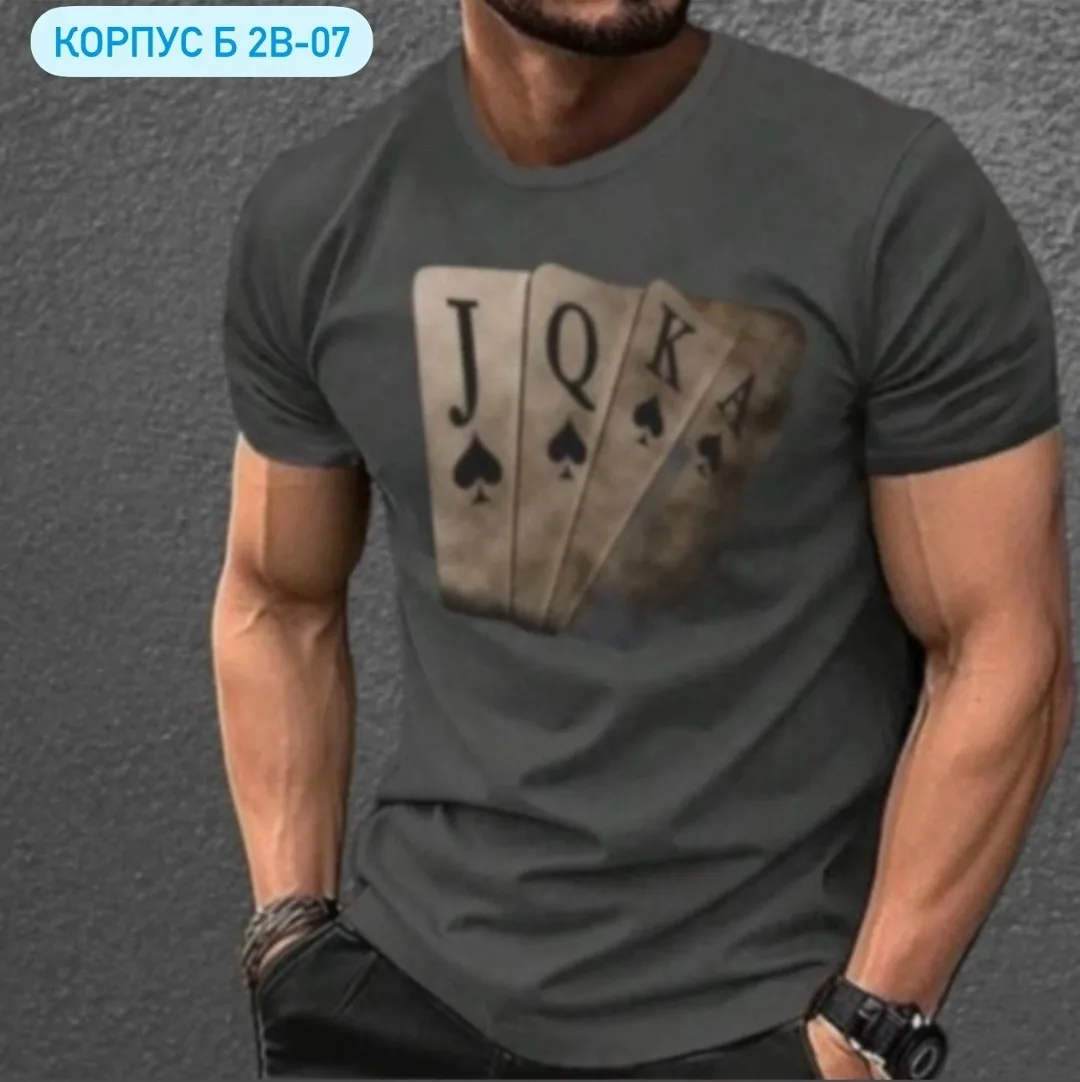 Мужская футболка из 100 хлопка — фото 2