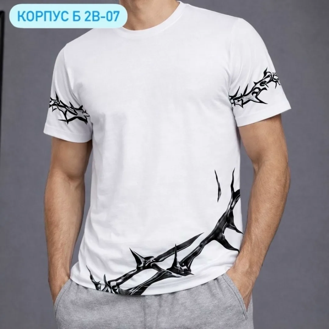 Мужская футболка из 100 хлопка — фото 2