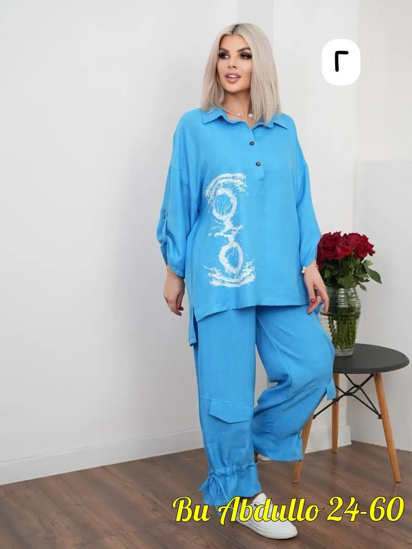 Костюм из льна — фото 3
