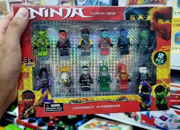 Игрушка-человечек из пластика, 12 штук — фото 7