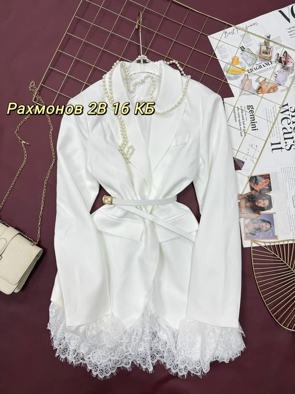 Классический пиджак из ткани костюмы в качестве LuX — фото 2