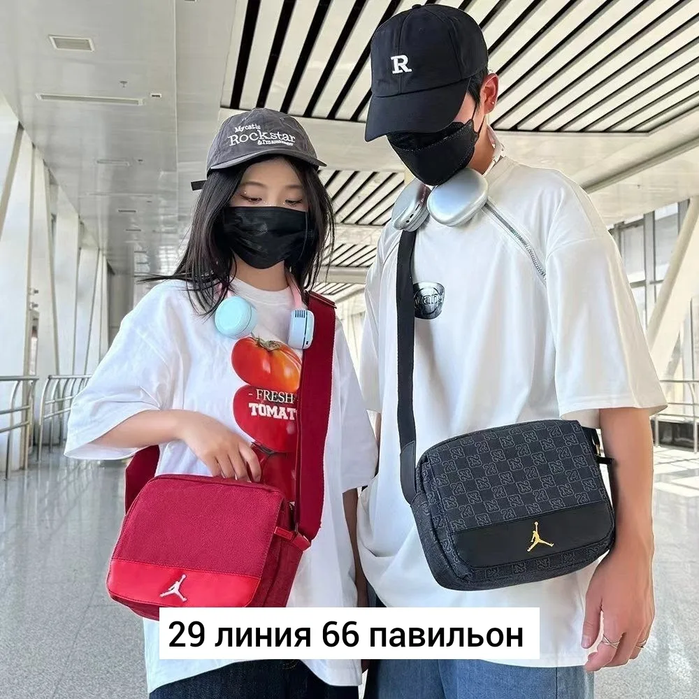 Сумка на пояс из ткани — фото 9