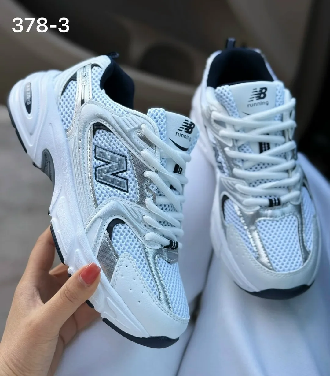 Кроссовки женские New Balance Кроссы, сетка — фото 1