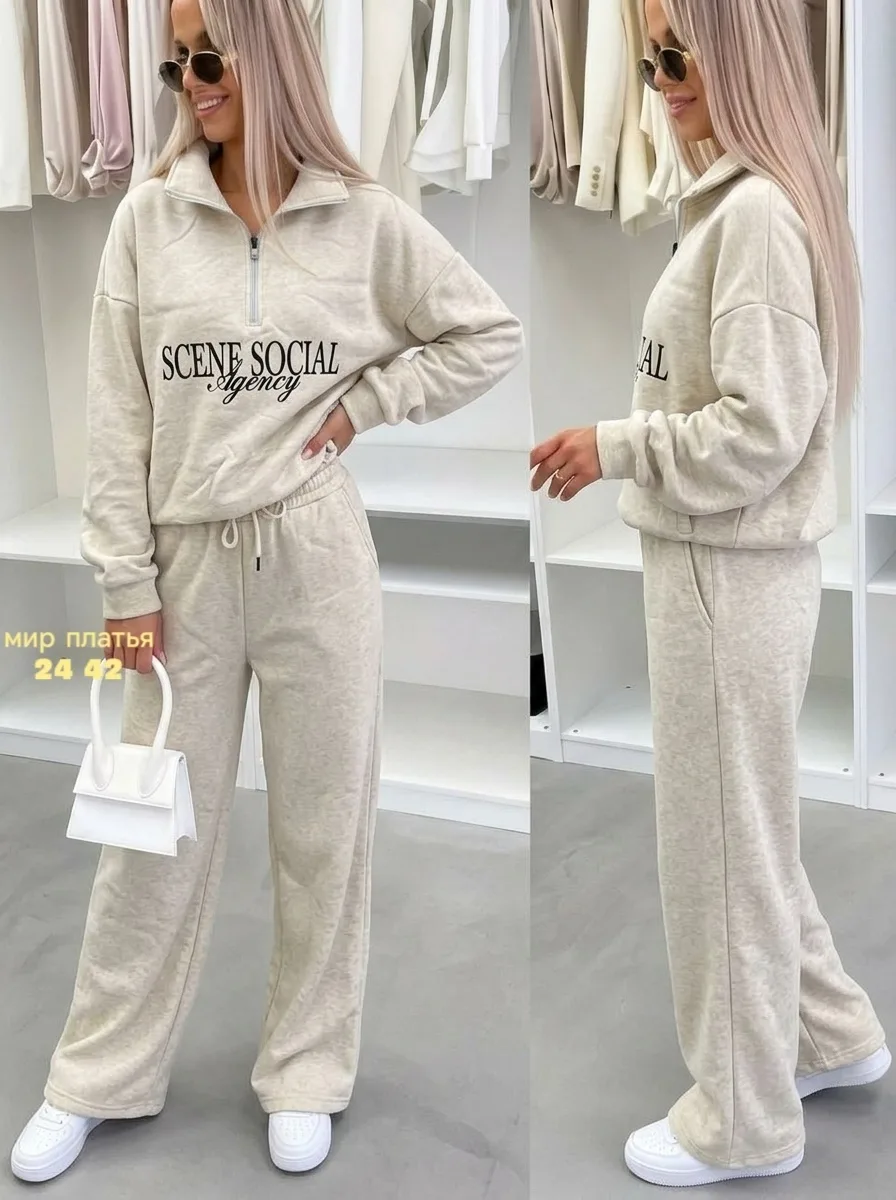 Костюм двойка из флиса — фото 4