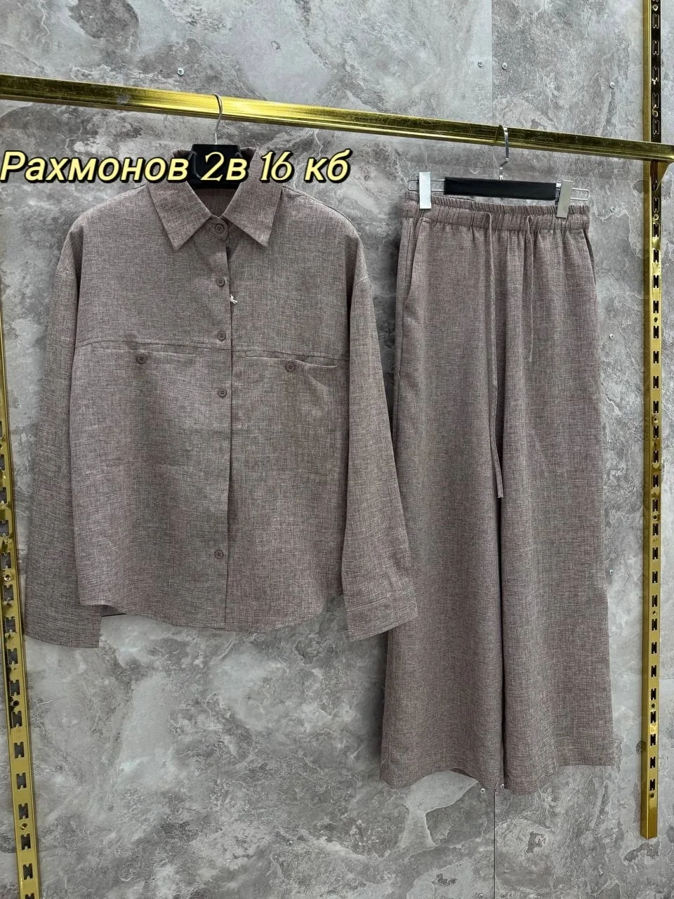 Костюм из французского льна — фото 4