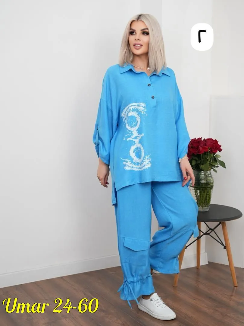 Костюм из льна — фото 3