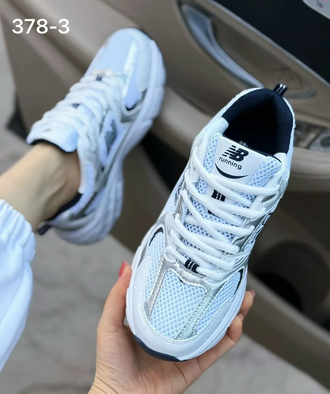 Кроссовки женские New Balance Кроссы, лён — фото 2