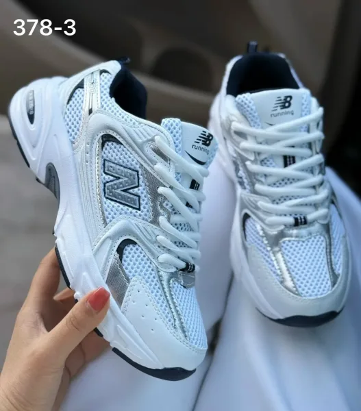 Кроссовки женские New Balance Кроссы, лён — фото 1