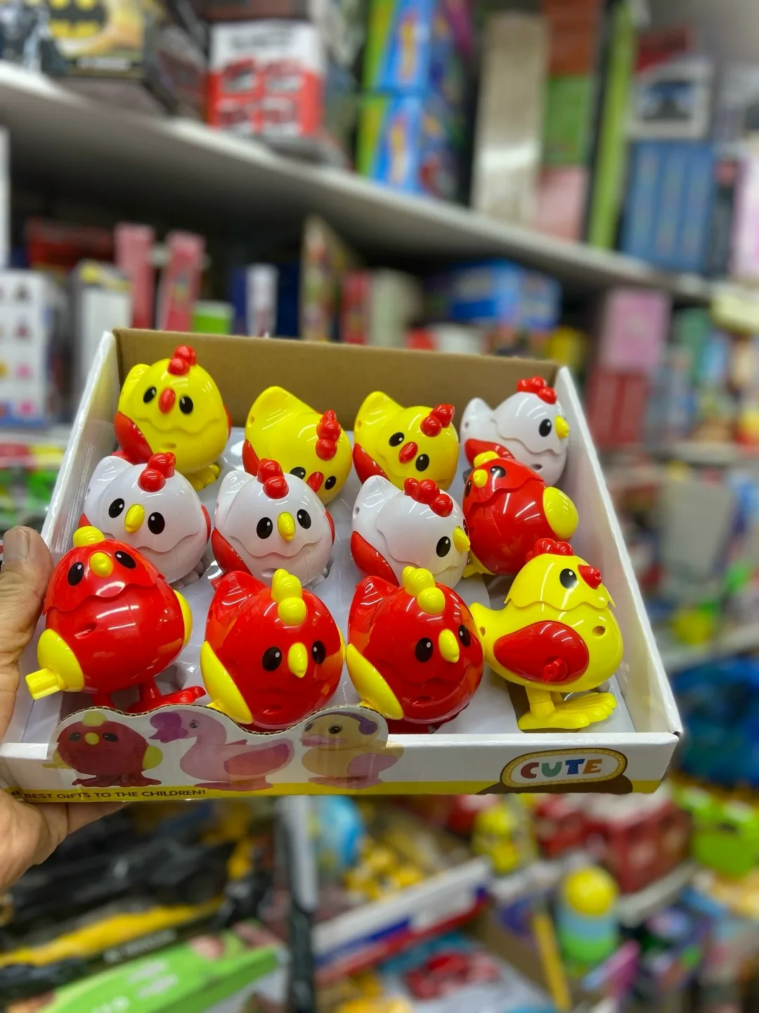 Игрушка заводная для малышей Птичка — фото 4