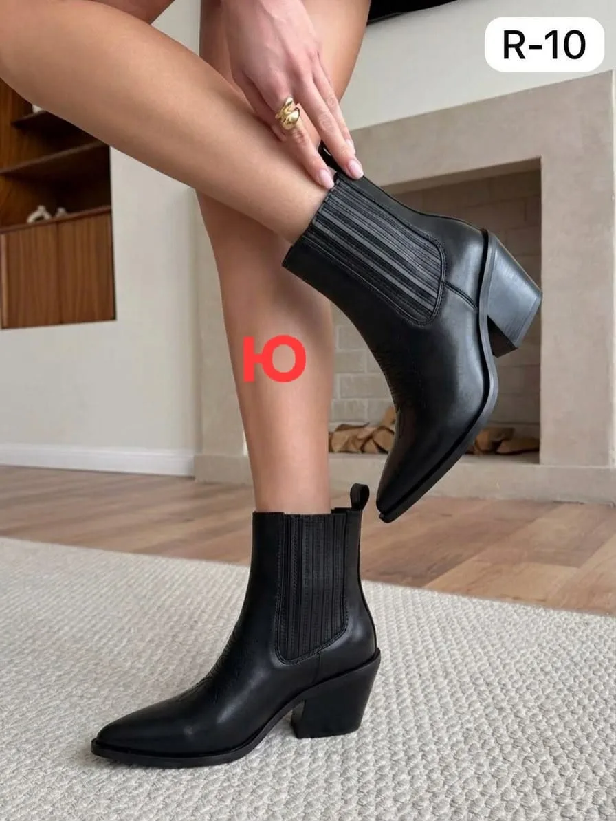 Ботинки из замши — фото 5