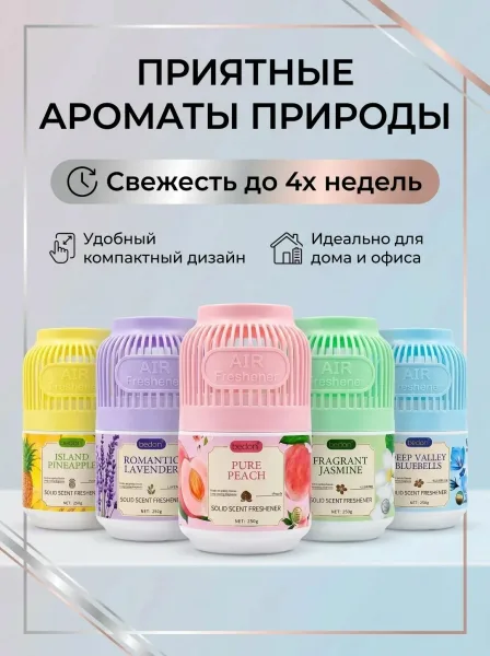 Гелевый ароматизатор воздуха — фото 2