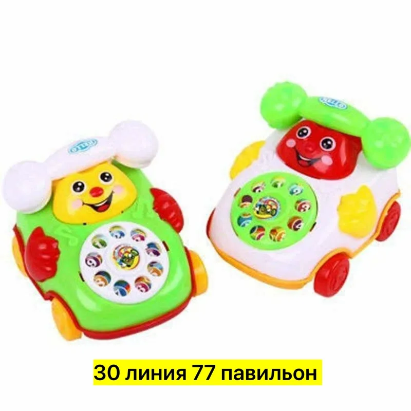 Игрушка из пластика с заводным механизмом и вращающимся — фото 5