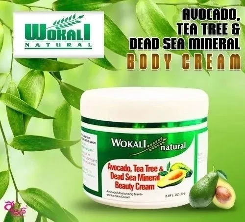 AVOCADO, TEA TREE DEAD SEA MINERAL Beauty Cream, Wokali АВОКАДО, ЧАЙНОЕ ДЕРЕВО И МИНЕРАЛЫ МЁРТВОГО МОРЯ — фото 7