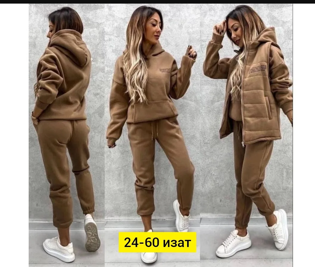 Костюм тройка флис — фото 2