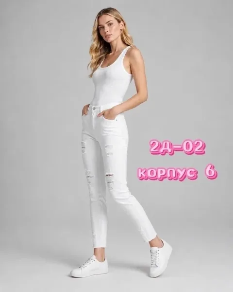 Брюки, хлопок — фото 5