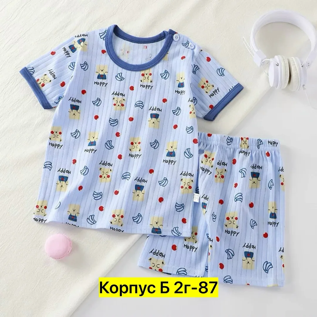 Костюм двойка из натурального хлопка — фото 7