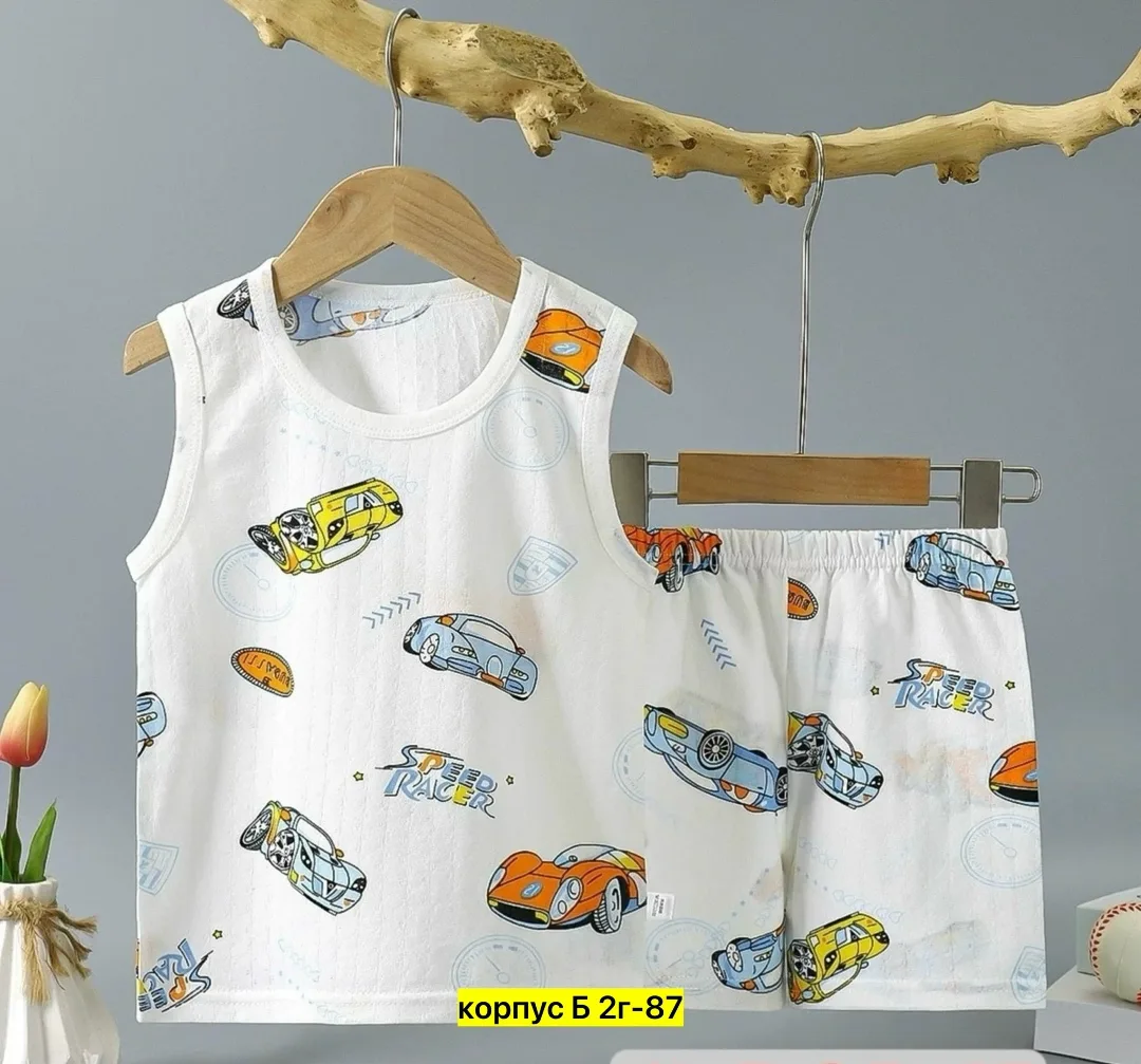 Футболка Майка и трусы для детей — фото 2