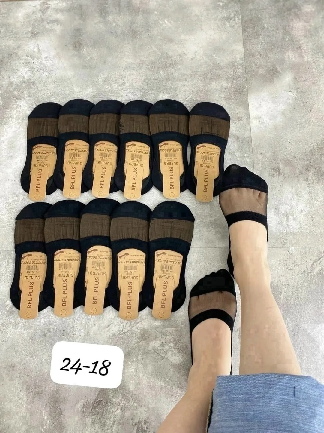 Женские невидимые носки — фото 5