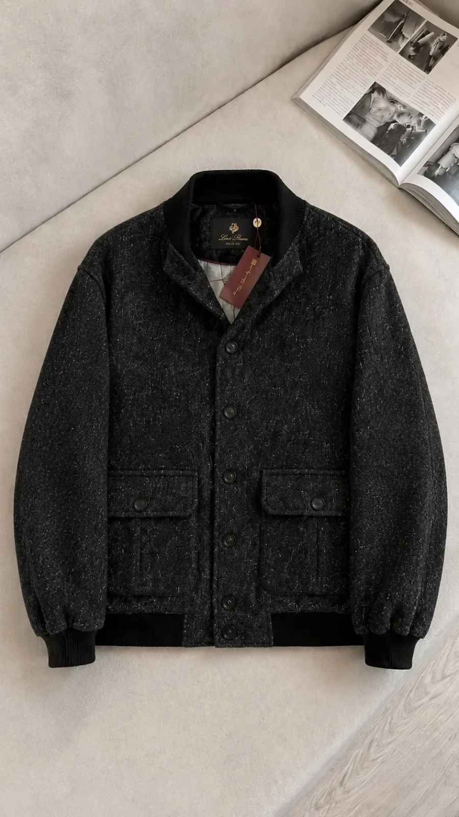 Куртка Loro Piana Premium из кашемира и шерсти — фото 2