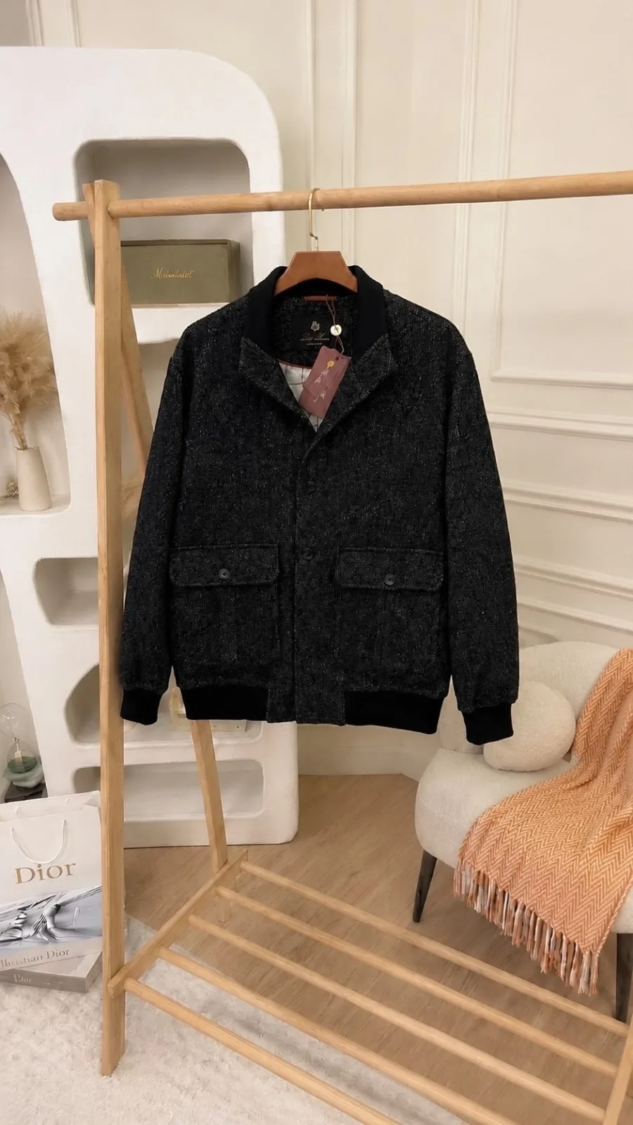 Куртка Loro Piana Premium из кашемира и шерсти — фото 4
