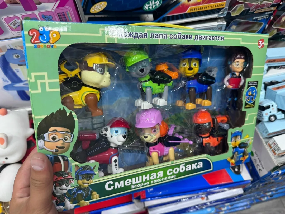 Набор из фигурок каждый Собочка оснащен рюкзаком-трансформером — фото 3
