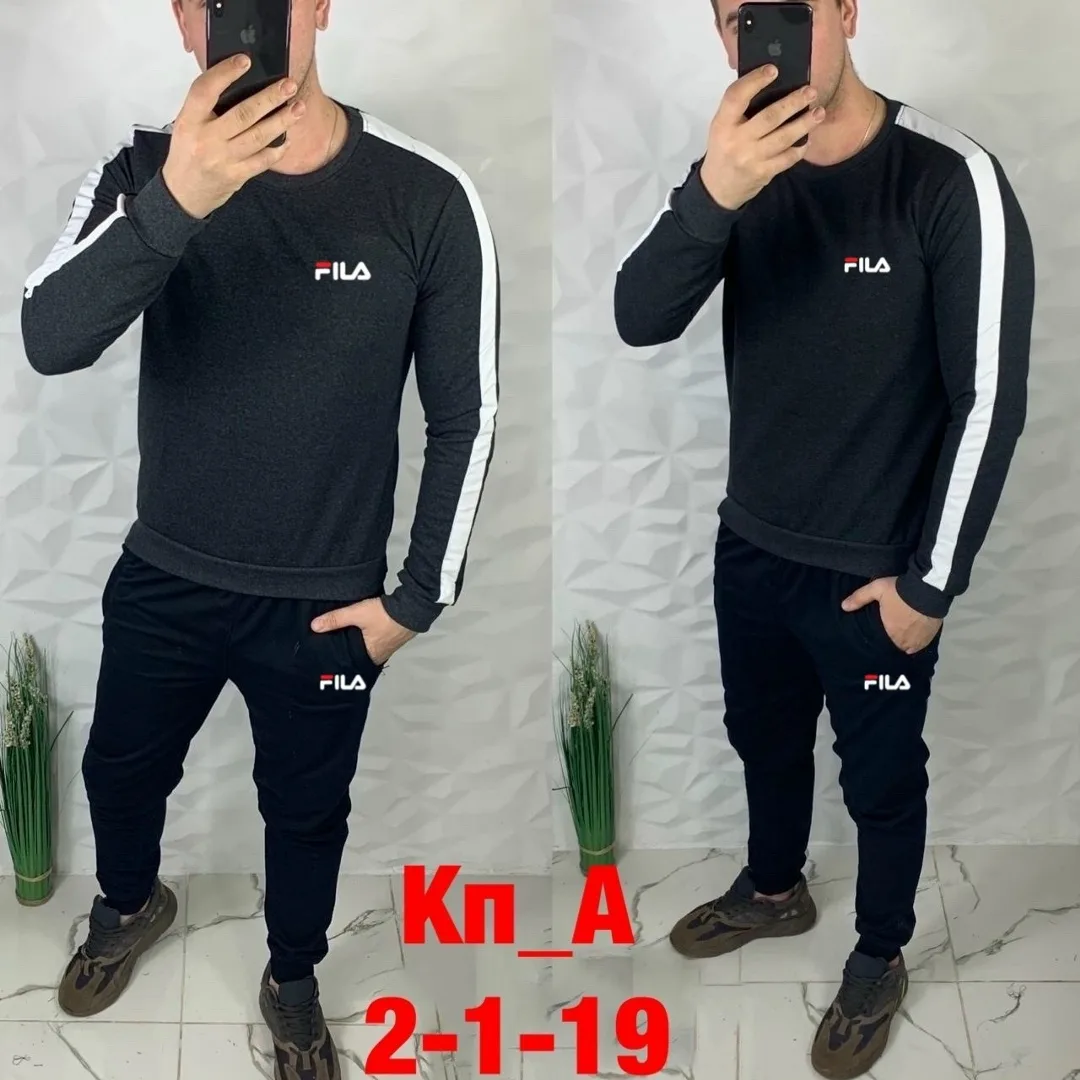 Спортивный костюм из хлопка — фото 9