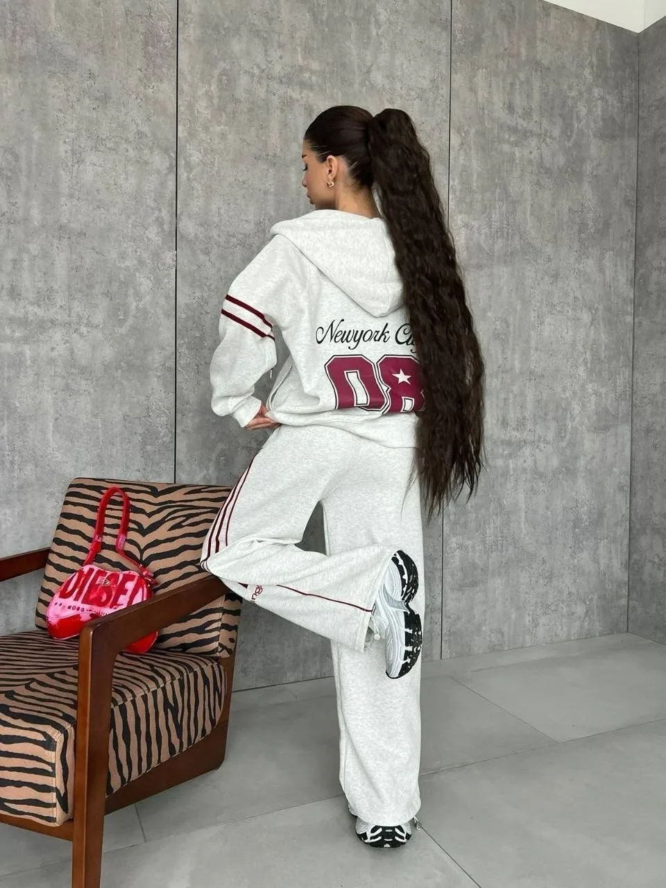 Спортивный костюм из премиальной ткани трехнитка — фото 3