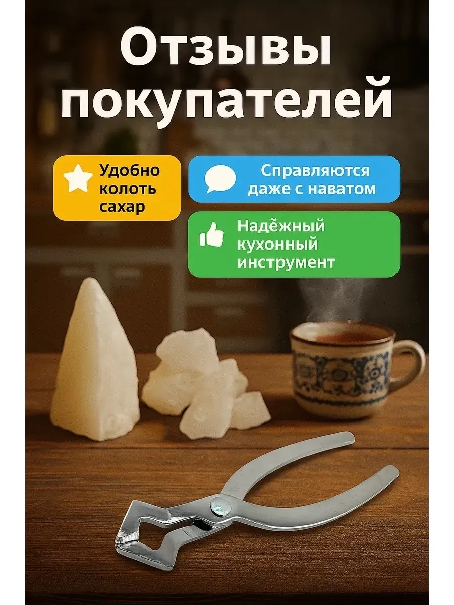 Ремень Щипцы для колки сахара, соли и льда — фото 5