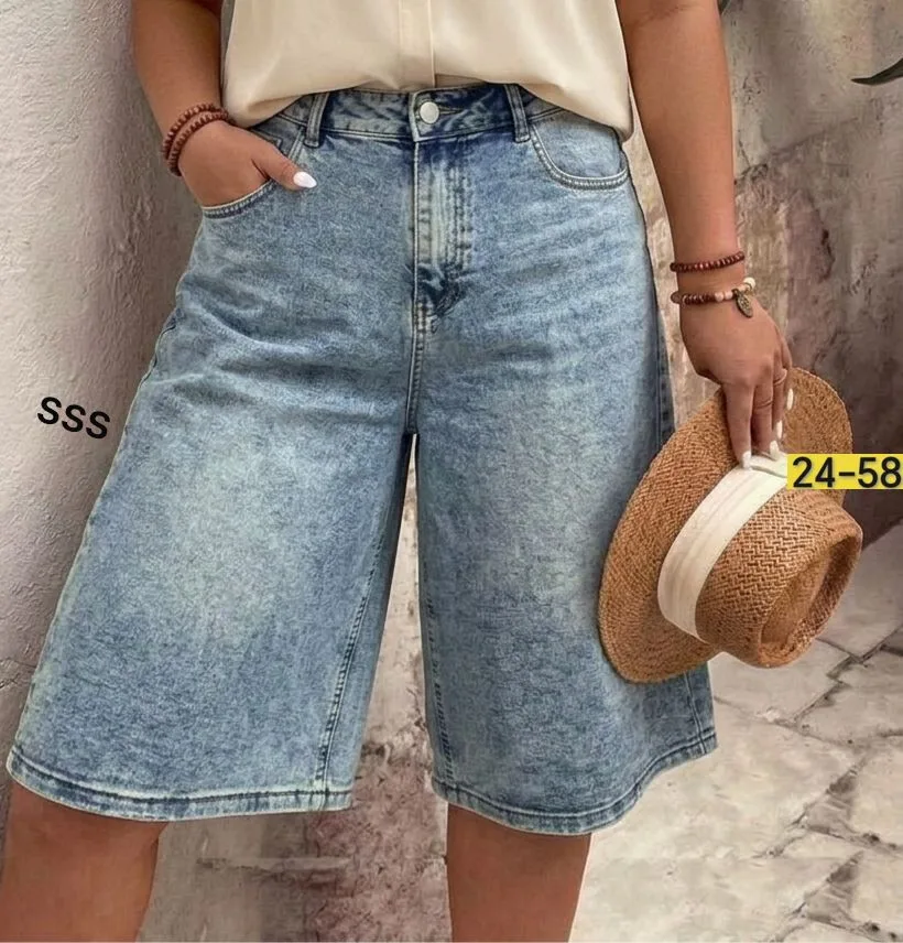 Шорты, джинс — фото 3