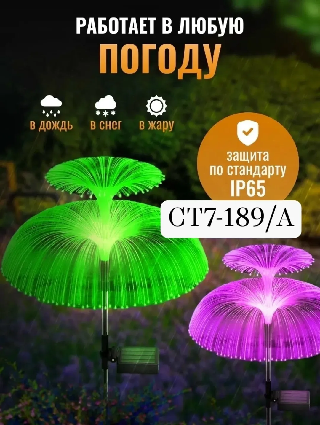 Рюкзак Solar Flower Lights Описание, лён — фото 3