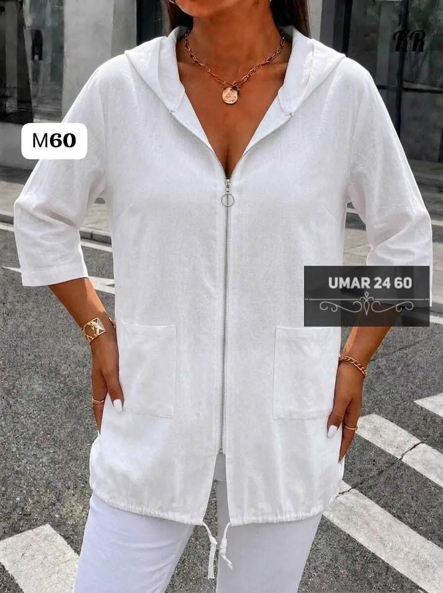 Женский Кардиган из льна — фото 4
