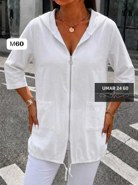 Женский Кардиган из льна — фото 7