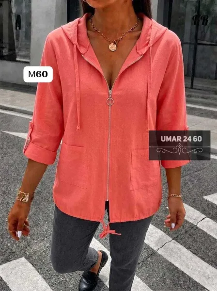 Женский Кардиган из льна — фото 10