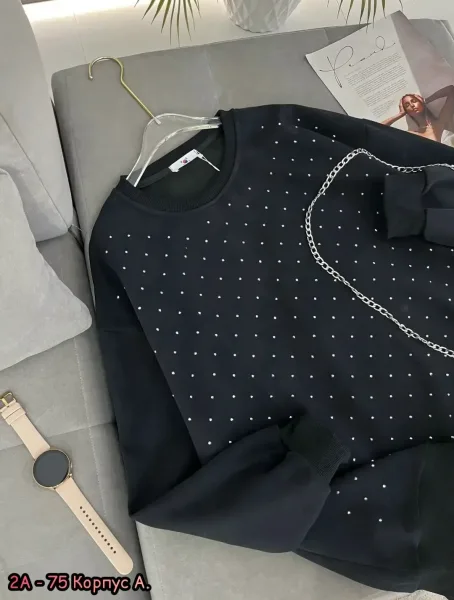 Свитшоты Осенние Страз — фото 10