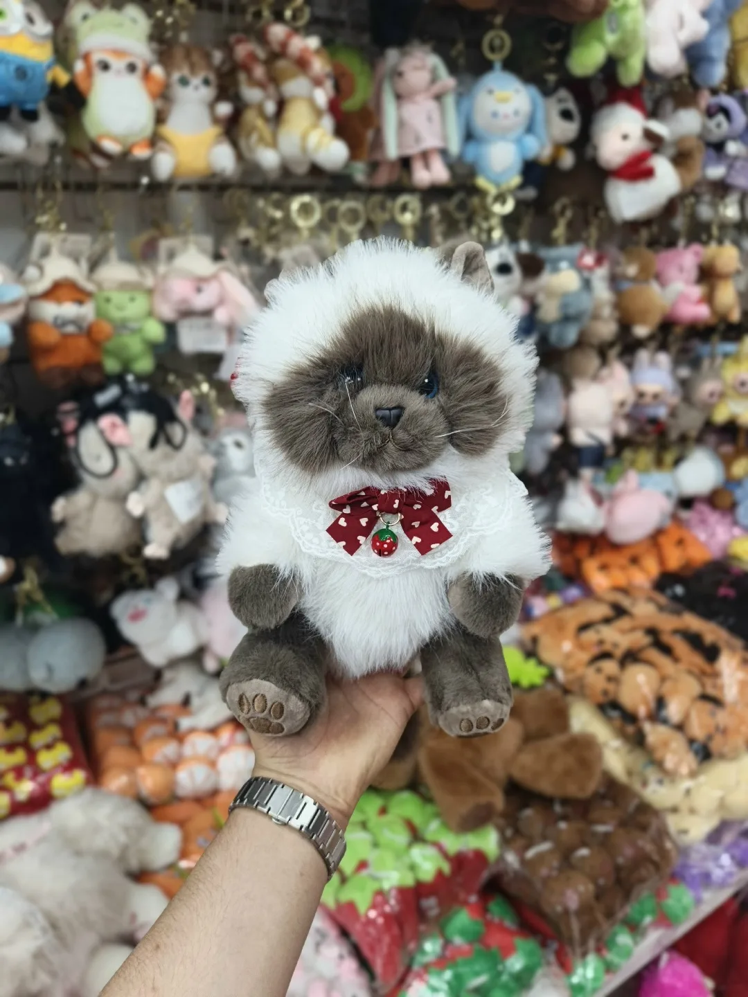 Игрушка-кошка с шариками — фото 1