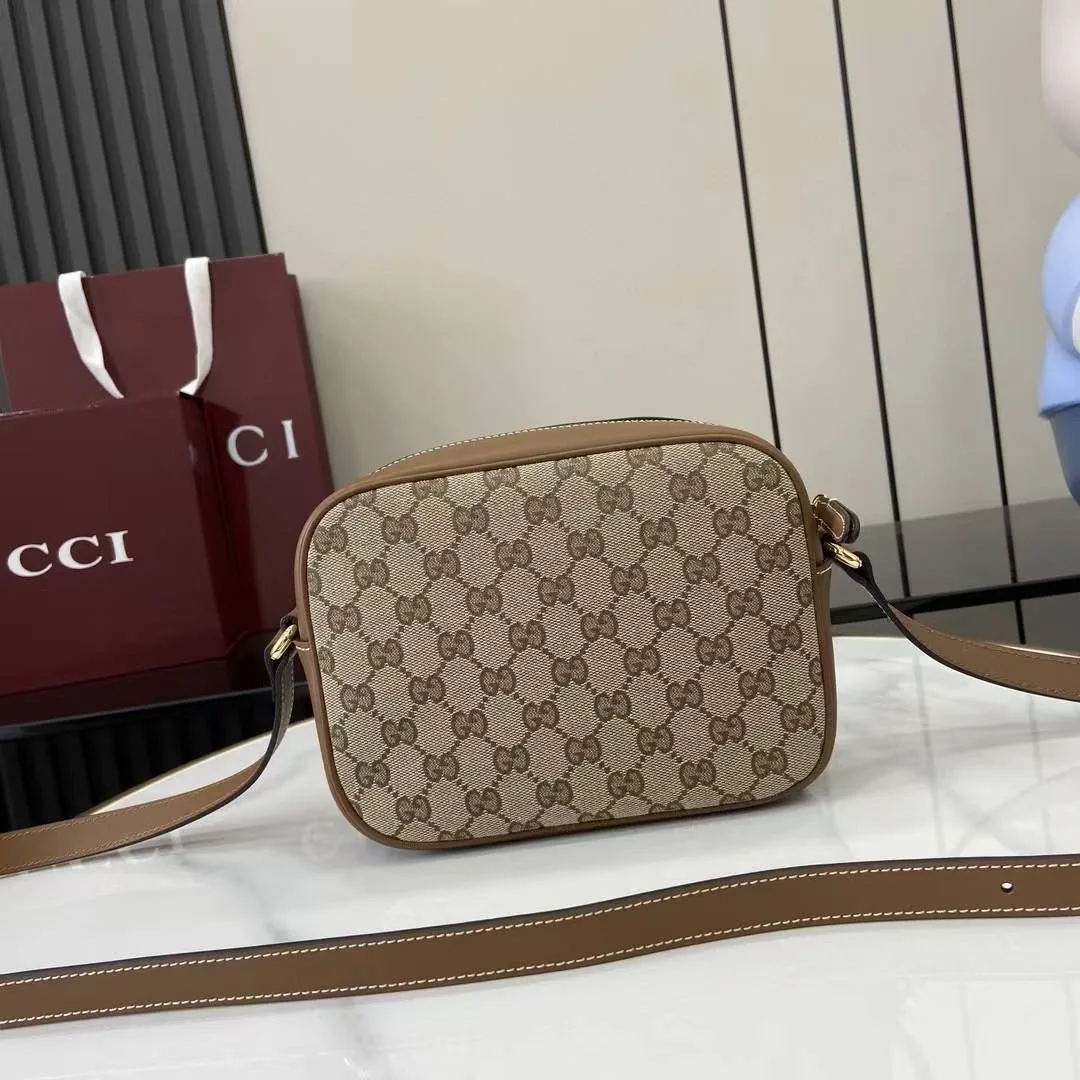 GUCCI Blondie Mini — мини-сумка из габардина с GG-принтом — фото 2