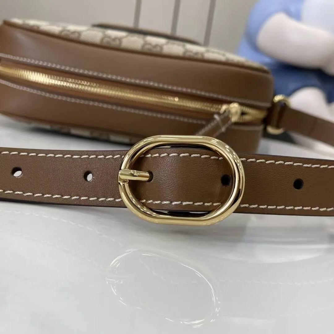 GUCCI Blondie Mini — мини-сумка из габардина с GG-принтом — фото 4