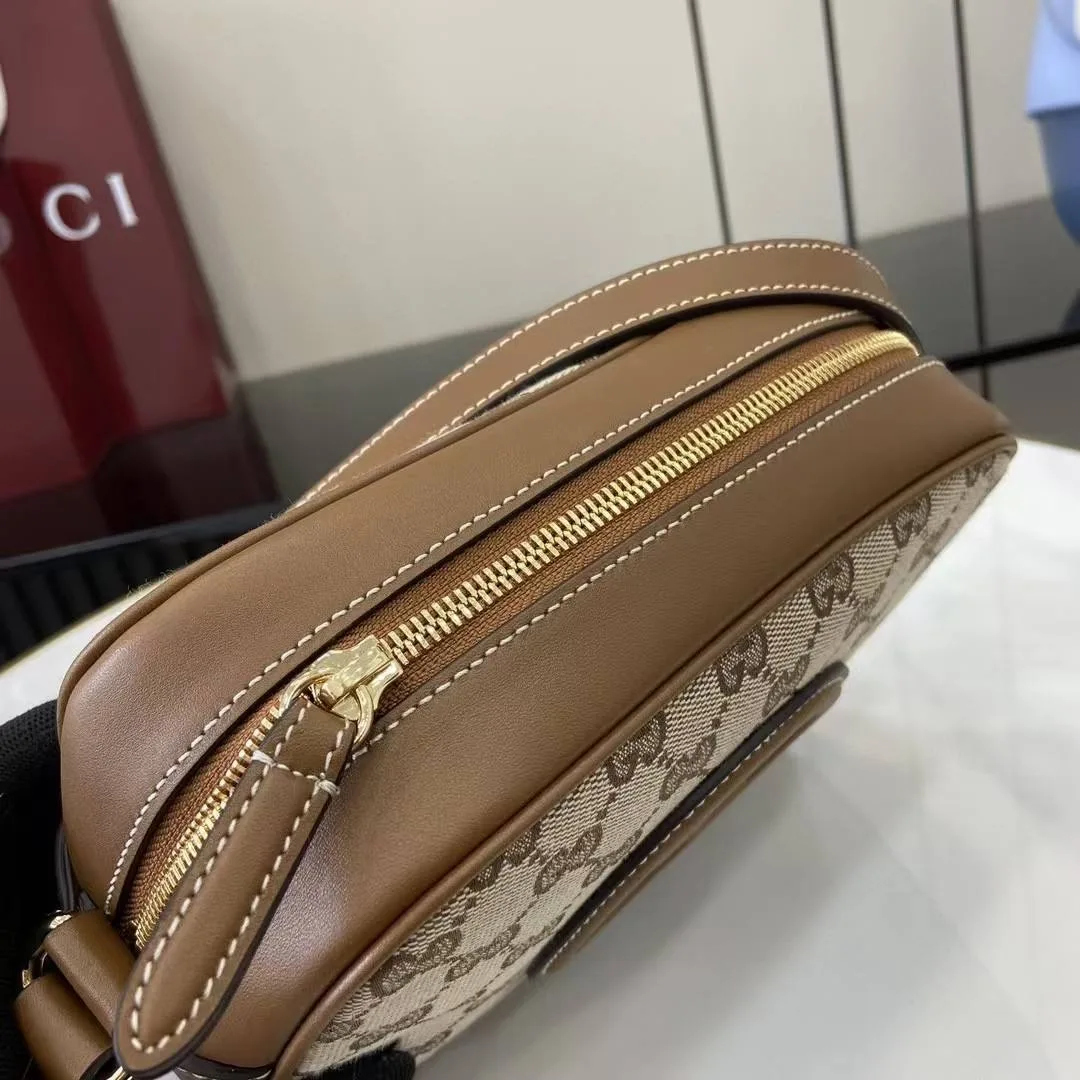 GUCCI Blondie Mini — мини-сумка из габардина с GG-принтом — фото 7
