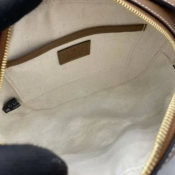 GUCCI Blondie Mini — мини-сумка из габардина с GG-принтом — фото 8