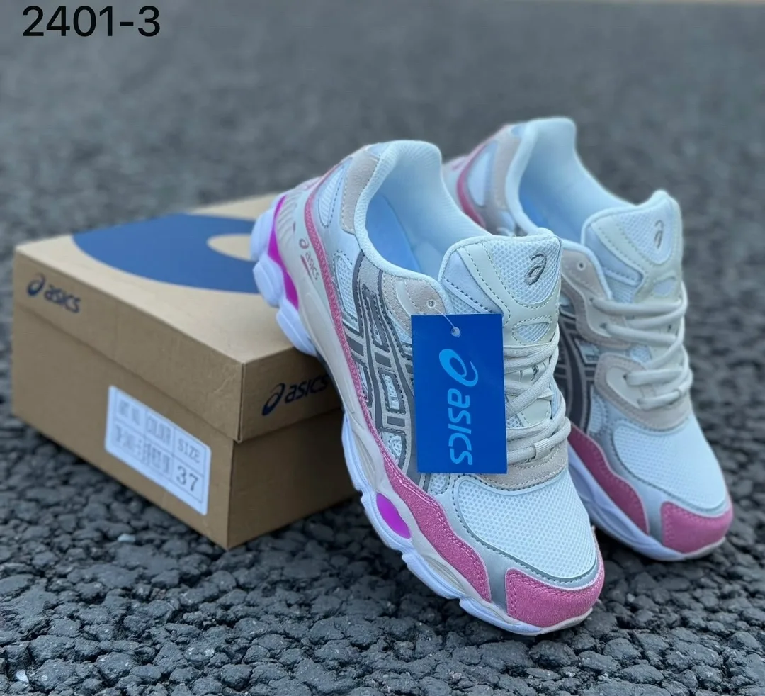 Кроссовки женские Кроссы ”ASICS”, сетка — фото 6