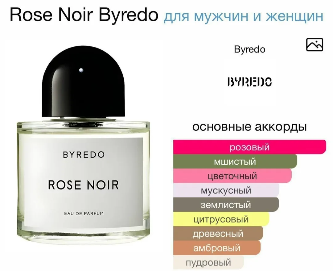 Рубашка Rose Noir Byredo — фото 4